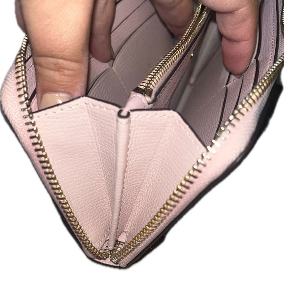 Kate Spade New York Dog Sylvia Francois Slim Pink Continental Wallet - Picture 7 of 15